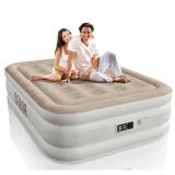 Sebor Air Mattress Full with Built-in Pump 18",