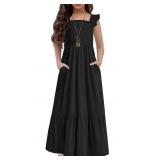 New HOSIKA Girls Summer Sundress Casual