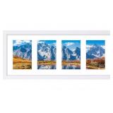 9x18 Collage Picture Frame, Displays 3 pieces 4x6