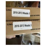 Lot of 2 Window Visors Rain Guards Shield for