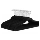 Velvet, Non-Slip Suit Clothes Hangers, Pack of