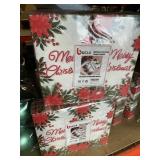 Lot of 2 Bucla 100 count 3 ply Christmas party