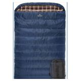 New Teton Mammoth Queen Size Double Sleeping Bag-