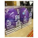 Lot of 2 Gelike EC Gel Nail Kit - 6 in 1