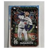 2024 Topps Holiday Rookie Yoshinobu Yamamoto #H88