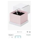 New Pandora Sparkling Solitaire Ring - Silver