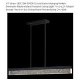 New 43" Linear LED 20W-3000K Crystal