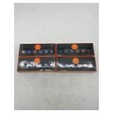 New 4 assorted packs with a variety of colors