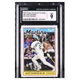 Graded Jazz Chisholm Jr 2023 Topps Throwback