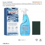 New (lot of 5) Multi-Purpose Cleaning System with