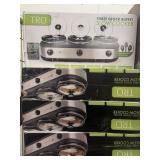 TRU Triple Buffet Server - Three 2.5 Quart