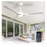 New Depuley Ceiling Fan with Light and Remote: