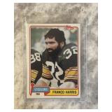 Vintage Franco Harris 1981 Topps Set Break