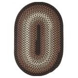 New Rhody Rug Twin River TR82 Black Multi 2ft x