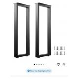 36 Inch Metal Bar Table Legs, Heavy Duty Dining