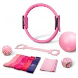 New 11 Pcs Pilates Ring Set for Home