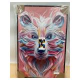 New Clouclamb bear unique art 16x24.