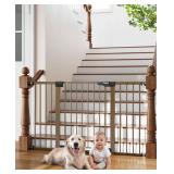 New Cumbor 29.7-54.2" Wide Baby Gate for Stairs,