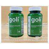 New Goli Supergreens Gummies with Probiotics -