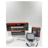 Sylvania Rugged lights, New, opened box.