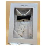 New 8 regular Calvin Klein bow tie and button