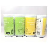 4 pack disinfecting wipes kills 99.9% of bacteria
