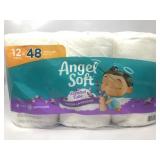 12 mega pack angel soft scented tube fresh