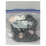 Bag of items for nail art decoration, gel nail