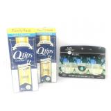 2 pack Q tips cotton swaps 1000 per pack,febreze