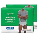 New Lot of 2, Amazon Basics Incontinence