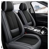 QUYDDC Car Seat Covers Full Set 3D Foam Back
