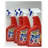 New Lot of 4, Zout Laundry Stain Remover