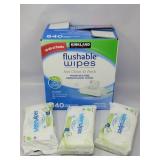 New Kirkland Signature Premoistened Flushable