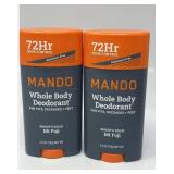 New Mando Whole Body Deodorant For Men - Smooth