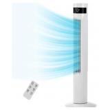 New R.W.FLAME White 36" Tower Fan with Remote