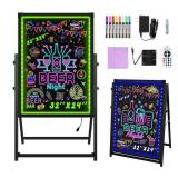 New Hosim Standing A-Frame LED Message Writing