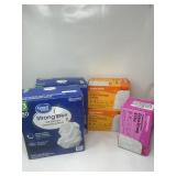 New Large Lot of Trash Bags, Includes 2 Ct Strong