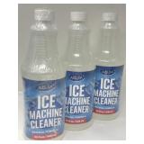 New Lot of 3, Ice Machine Cleaner and Descaler 32