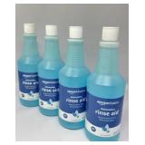 New Lot of 4 Amazon Basics Dishwasher Rinse Aid