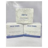 NEW sealed one box of Face Towels, 10ï¿½ x 12ï¿½,