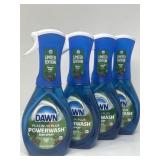 New 4 Ct Dawn Powerwash Spray, Dish Soap,