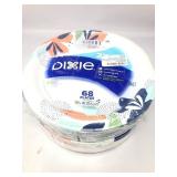 2 pack Dixie large paper plates 204 count 2X