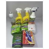 Lot of Cleaning products- degreaser, foaming