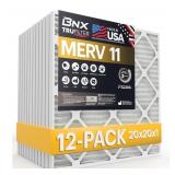 BNX TruFilter 20x20x1 Air Filter MERV 11
