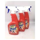 3 pack Zout spray laundry detergent stain remover