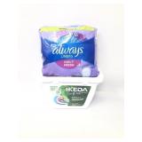 Jumbo pack always linerï¿½s daily fresh 162 liners