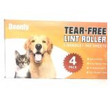 Tear free lint roller 1 handle 360 sheets extra
