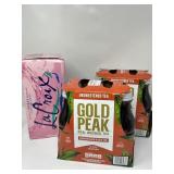 New Lot of Drinks, Includes 2 Ct Gold Peak Tea,