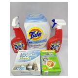 New Lot of Laundry Supplies- Tide Pods 5.56lb,