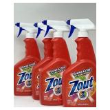New Lot of 4, Zout Laundry Stain Remover Spray,